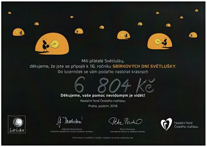 Zvětšit náhled Sbírka pro Světlušku