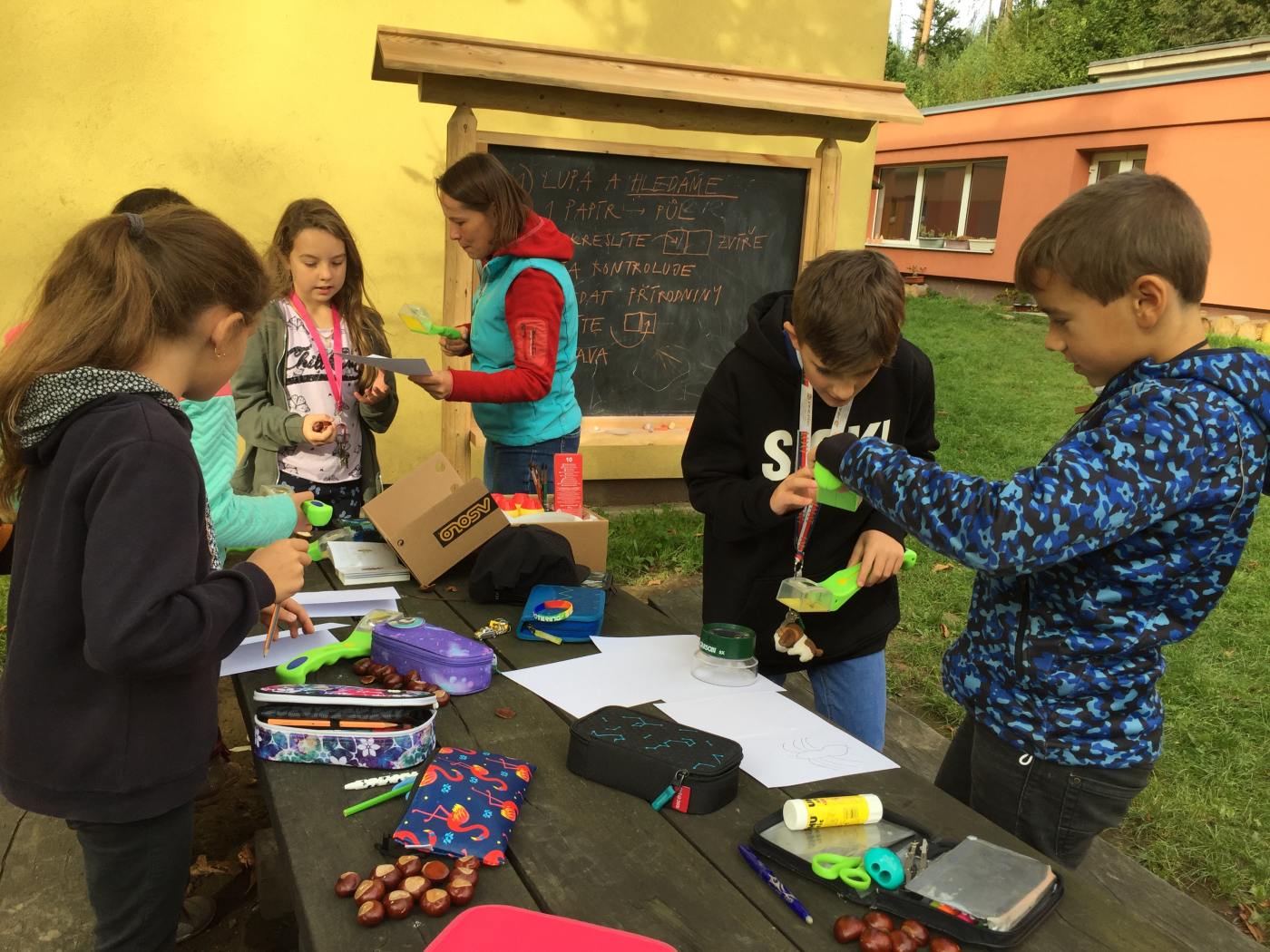 Prodovdn a vtvarn vchova IV. tdy venku