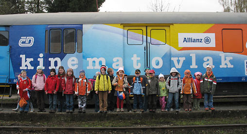 Fotografie z n�v�t�vy kinematovlaku
